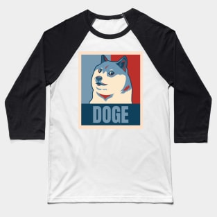 Doge Cheems Dog Poster Baseball T-Shirt